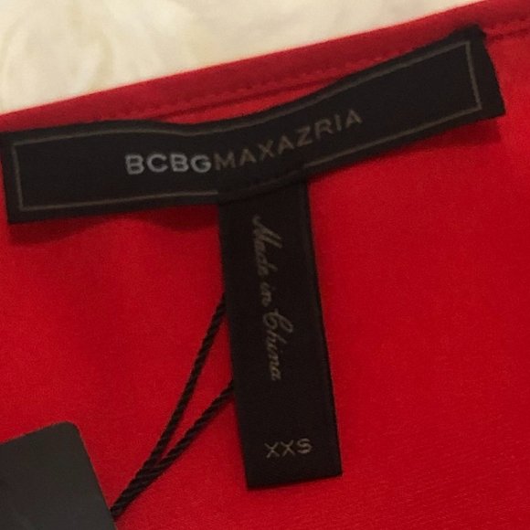 *BRAND NEW* BCBGMaxAzria (Cyprien) Asymmetrical Sleeveless Top - Size XXS - Picture 6 of 9